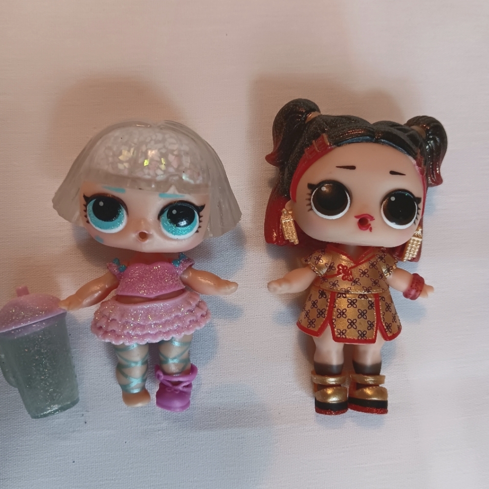 LOL Surprise Dolls, On Pointe Ballerina & Golden BB Big Sister